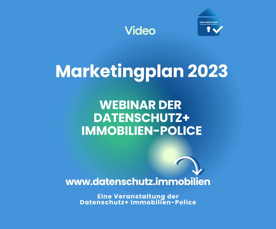 Marketingplan 2023 im Immobilienbüro - Aufzeichnung des Webinars der DSP