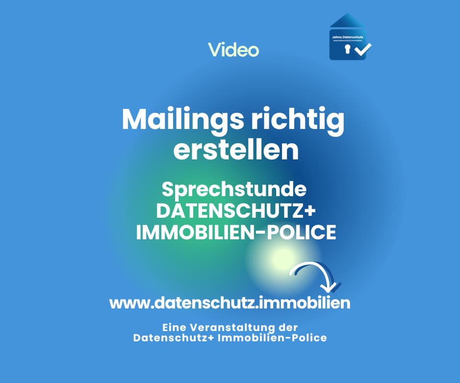 Video Sprechstunde Kunden-Mailing