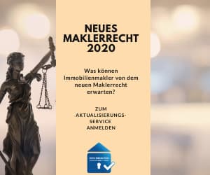 Das neue Maklerrecht 2020 – mit Aktualisierungsservice für Immobilienmakler
