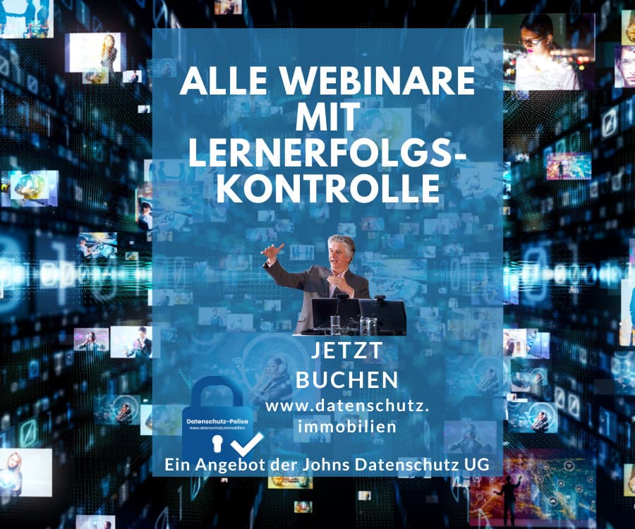 Alle Webinare der Datenschutz-Police jetzt mit Lernerfolgskontrolle
