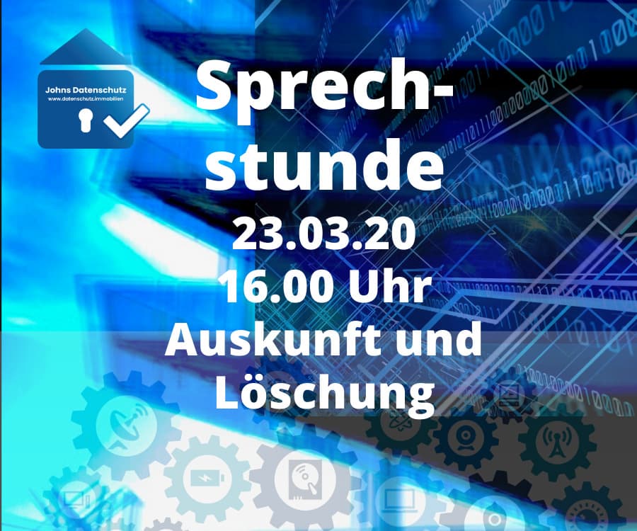 Webinar und Sprechstunde: Auskunftsersuchen und Löschungsanspruch