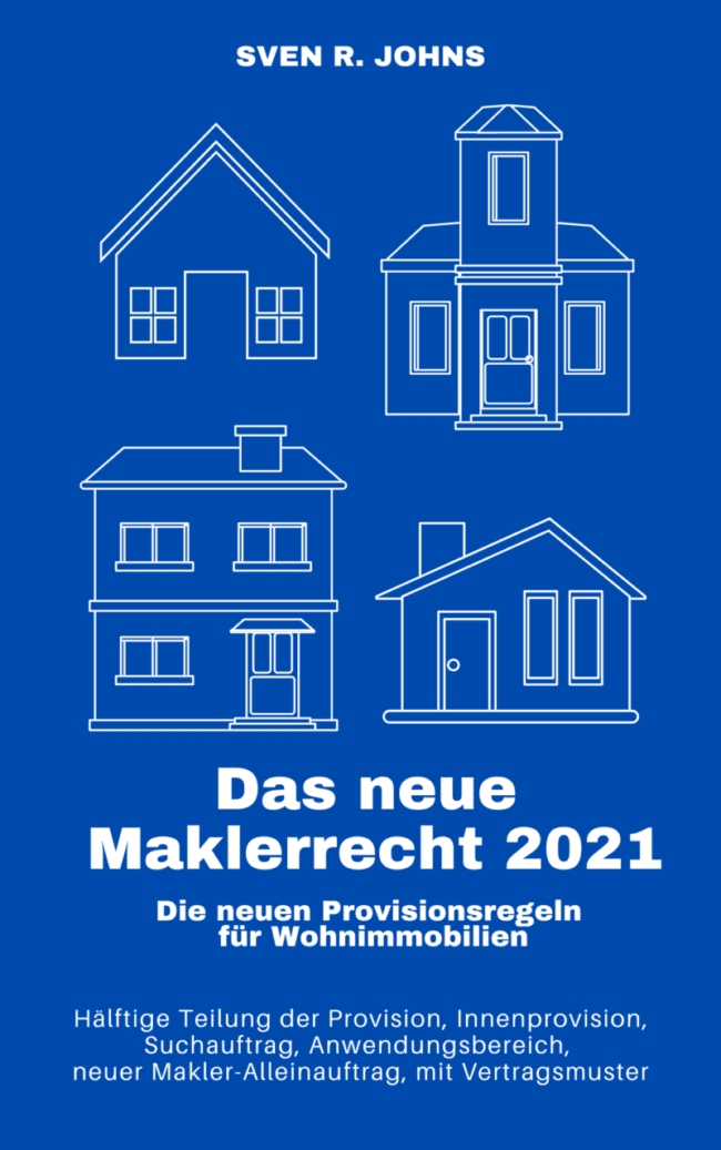 Buch Das neue Maklerrecht 2021 für Immobilienmakler