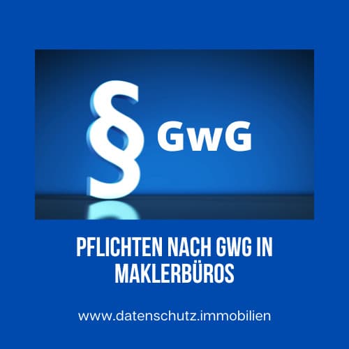 Pflichten GwG Maklerbüro
