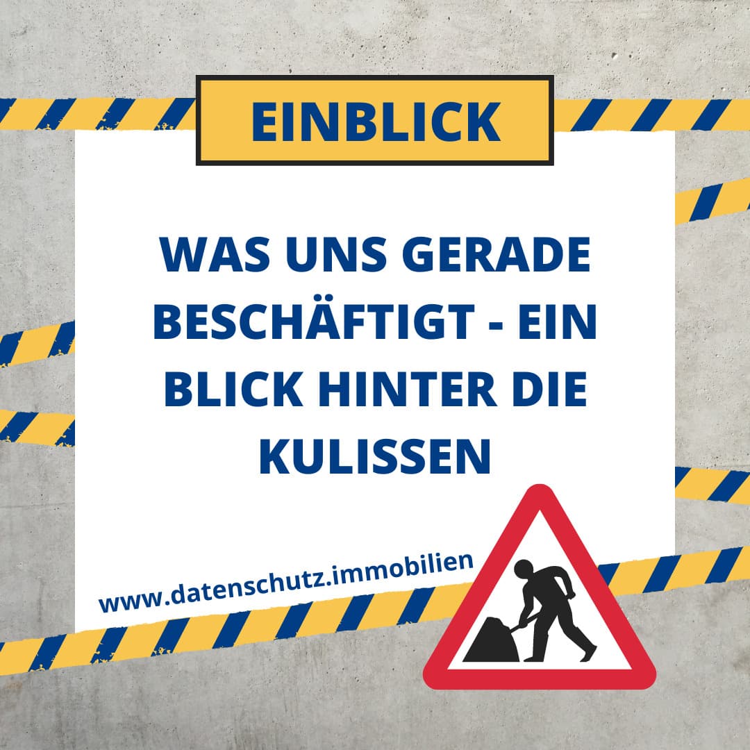 Under Construction bei Johns Datenschutz