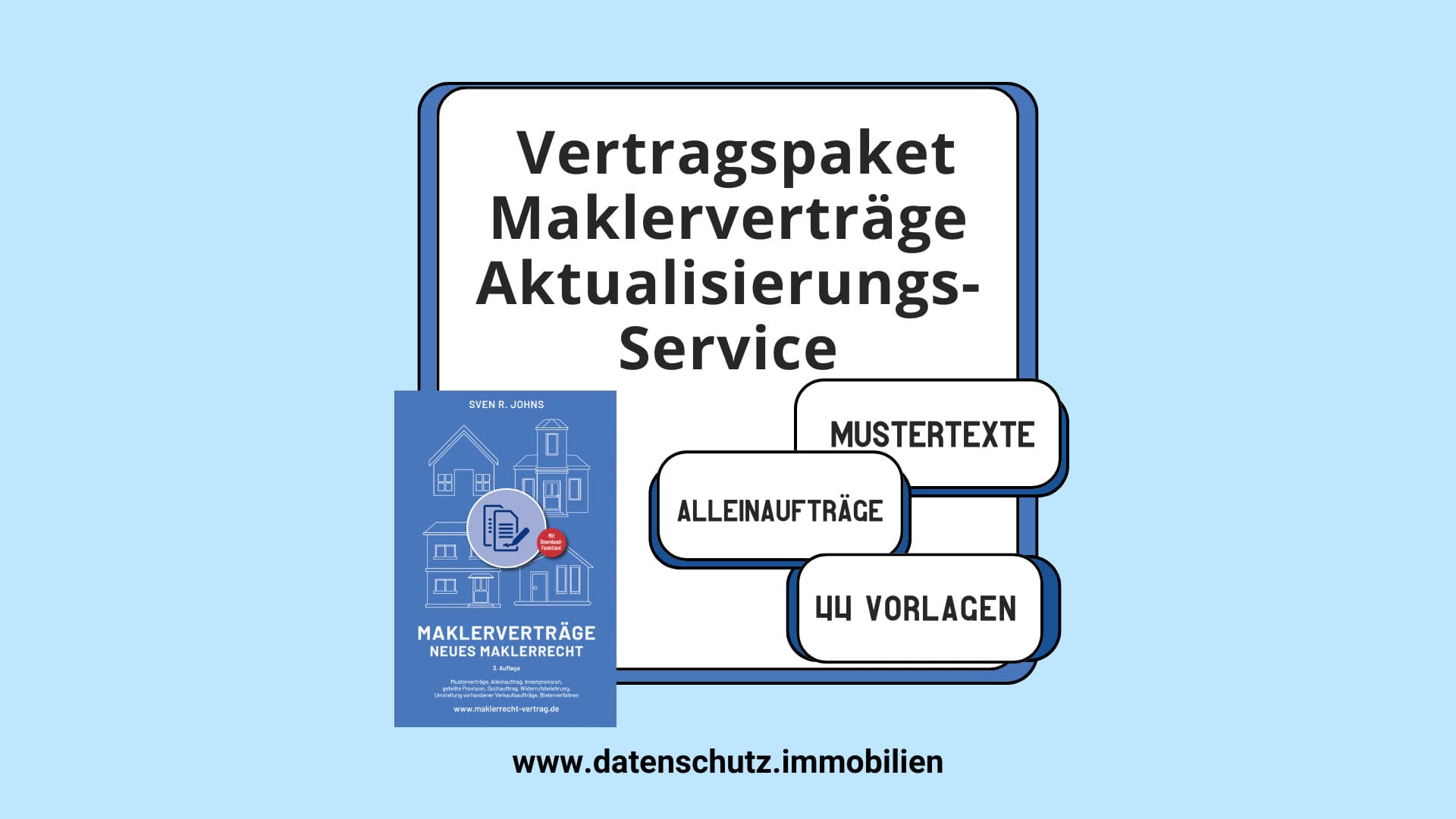 Aktualisierung Vertragspaket Maklerverträge