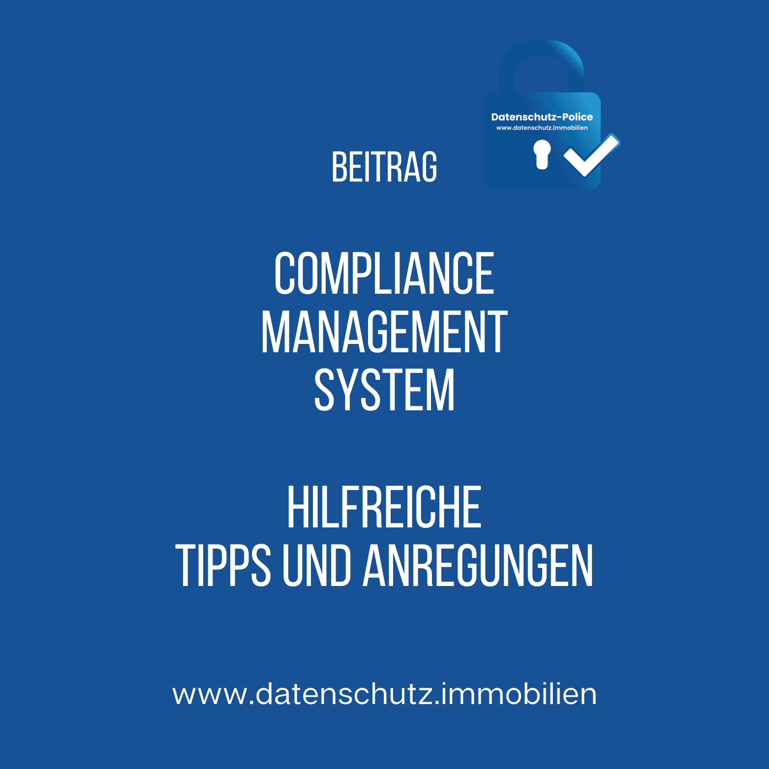 Compliance in Immobilienfirmen